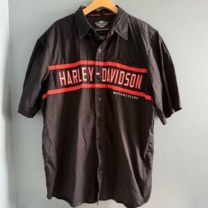 Harley Davidson Men’s Cotton Biker Vest